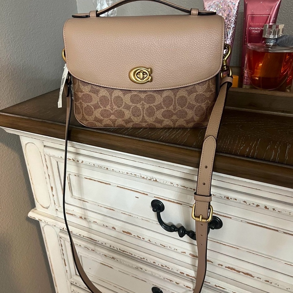 Coach Tan and Brown Women's Bag